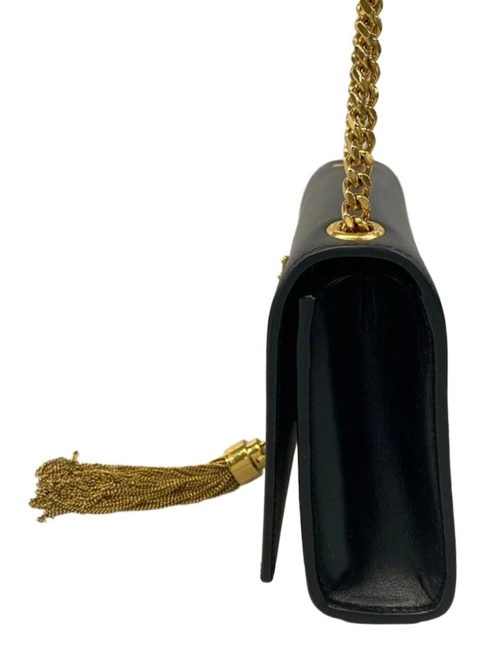 SAINT LAURENT PARIS Kate Small 354120 Black Leather Shoulder Bag - Picture 6 of 15